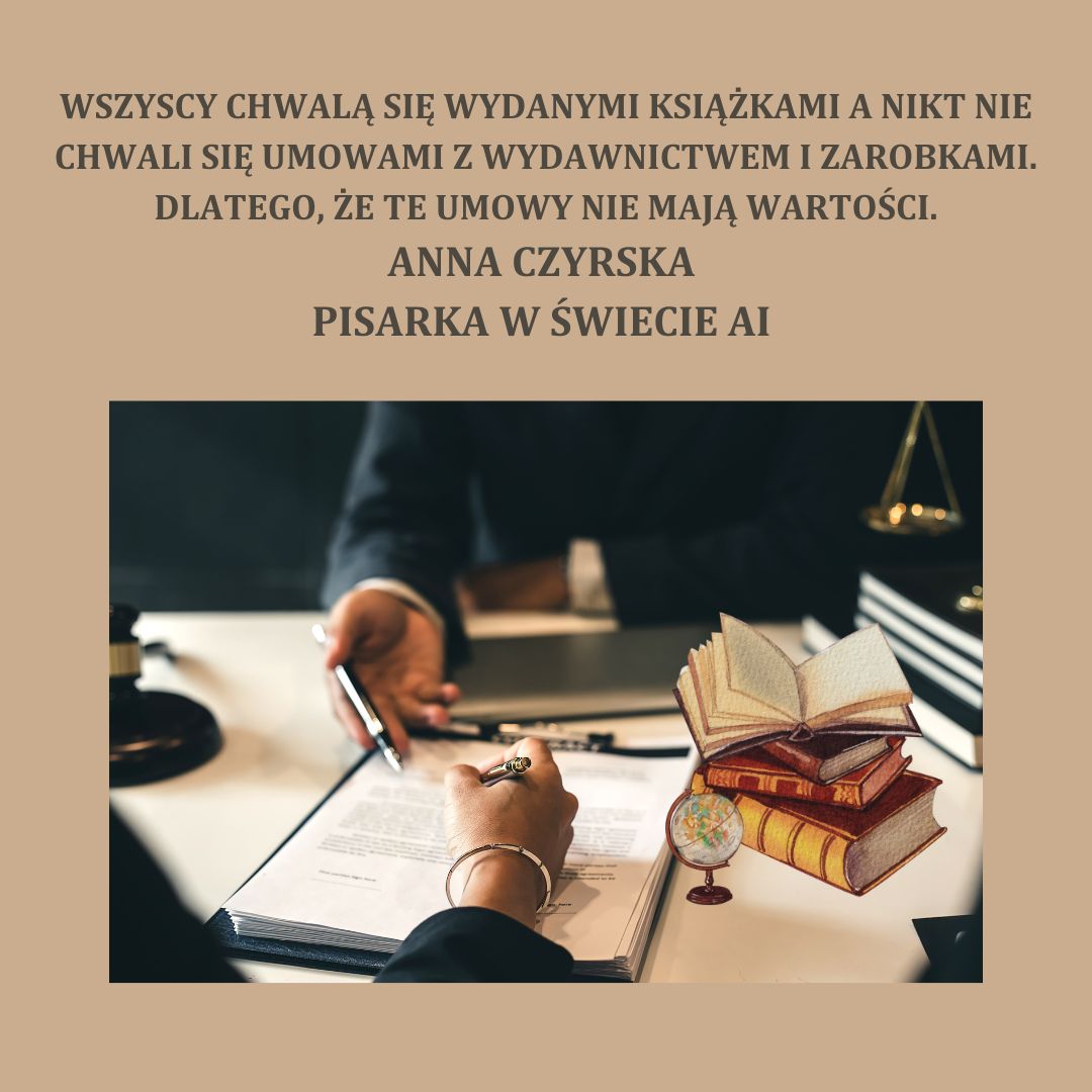 Wszyscy chwalą się wydanymi książkami a nikt nie chwali się umowami i zarobkami. Vanitypublishing i inne spełnianie marzeń cz.1