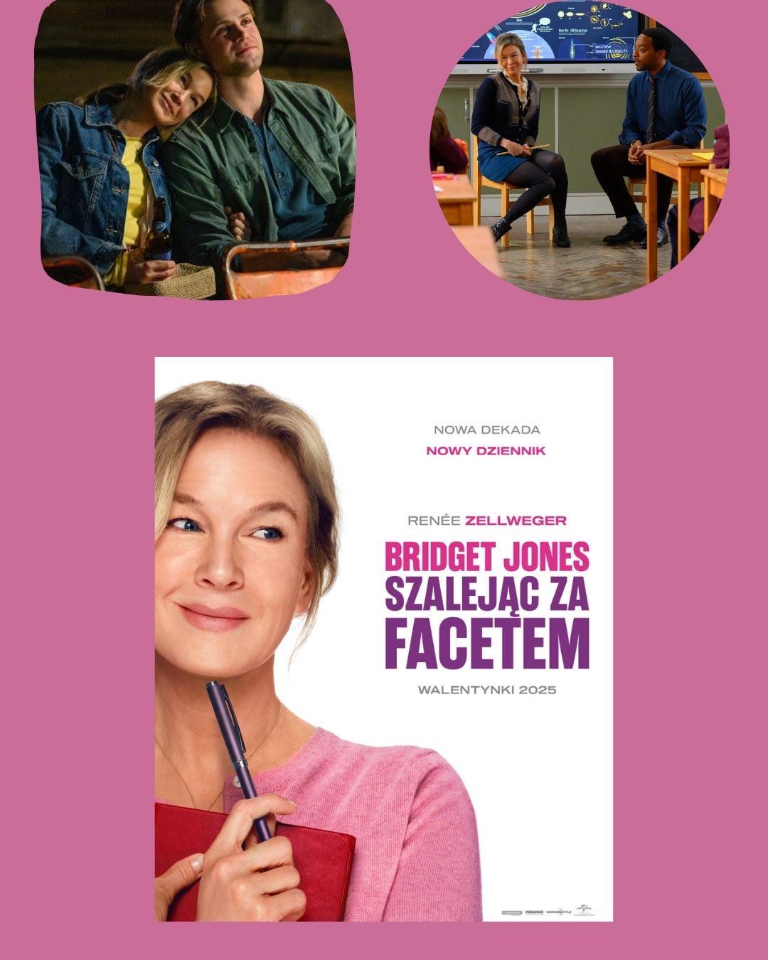 Przemiany Bridget Jones plus słodkości z Wattpada- Od singielki do wdowy