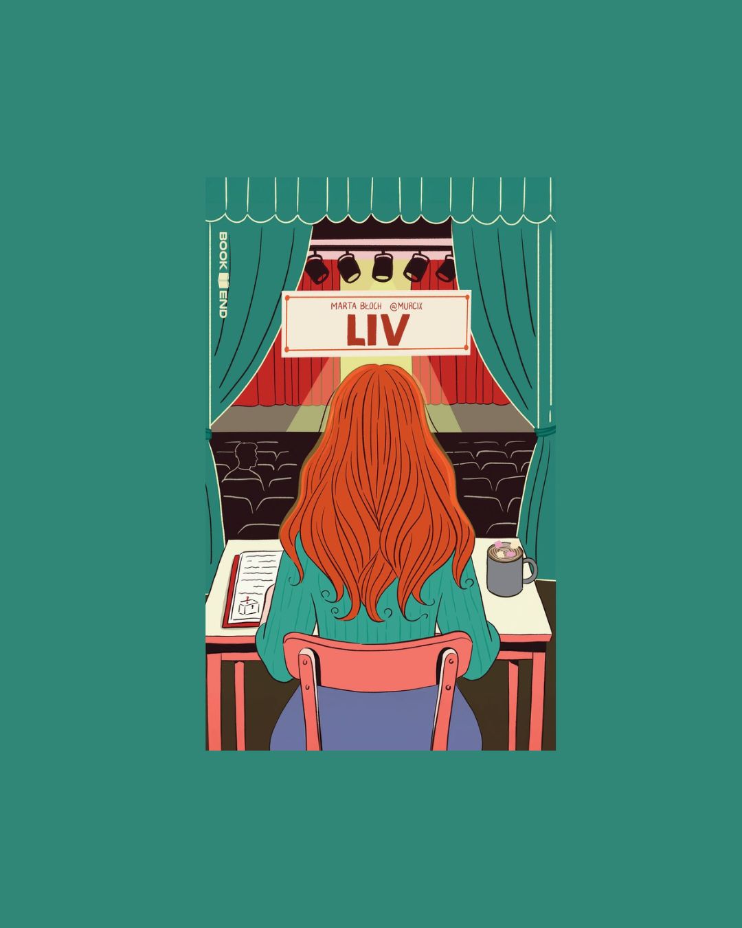 O KSIĄŻCE „LIV” MARTY BŁOCH (MURCIX)Z EKIPY FRIZA CZYLI UNIVERSUM INFLUENCERÓW